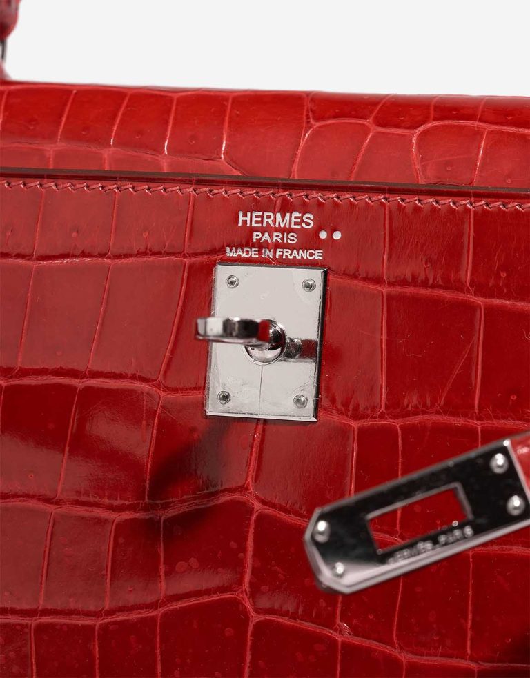 Hermès Kelly 25 Niloticus Crocodile Braise Logo | Sell your designer bag