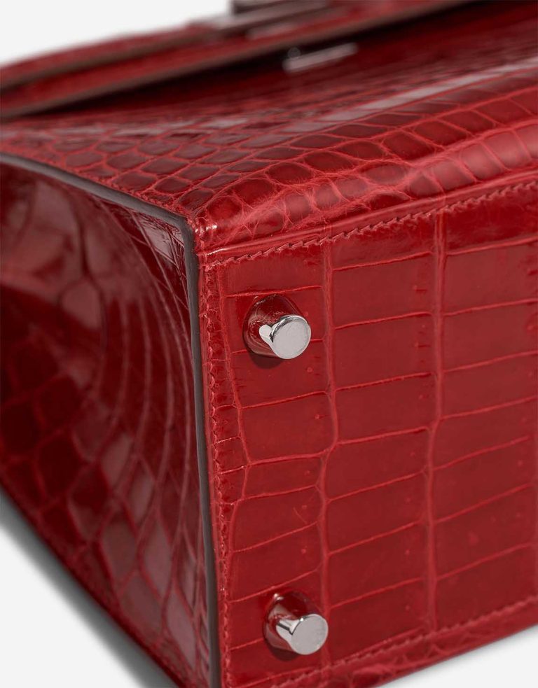 Hermès Kelly 25 Niloticus Crocodile Braise Signs of wear | Sell your designer bag