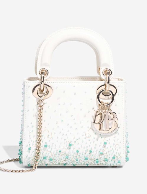 Dior Lady Mini White Front | Sell your designer bag