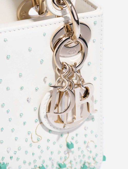 Dior Lady Mini White Closing System | Sell your designer bag