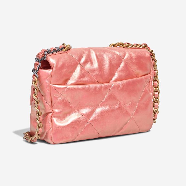 Chanel 19 Flap Bag Lamb Iridescent Pink | Sell your designer bag