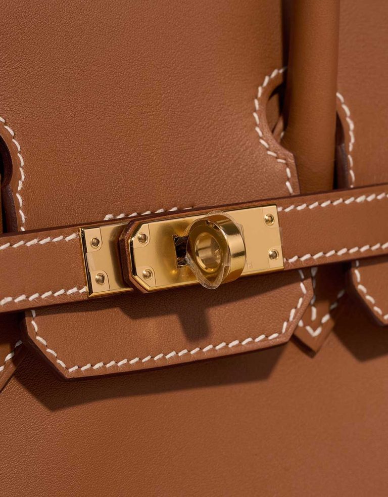 Hermès Birkin 25 Swift Gold Closing System | Sell your designer bag