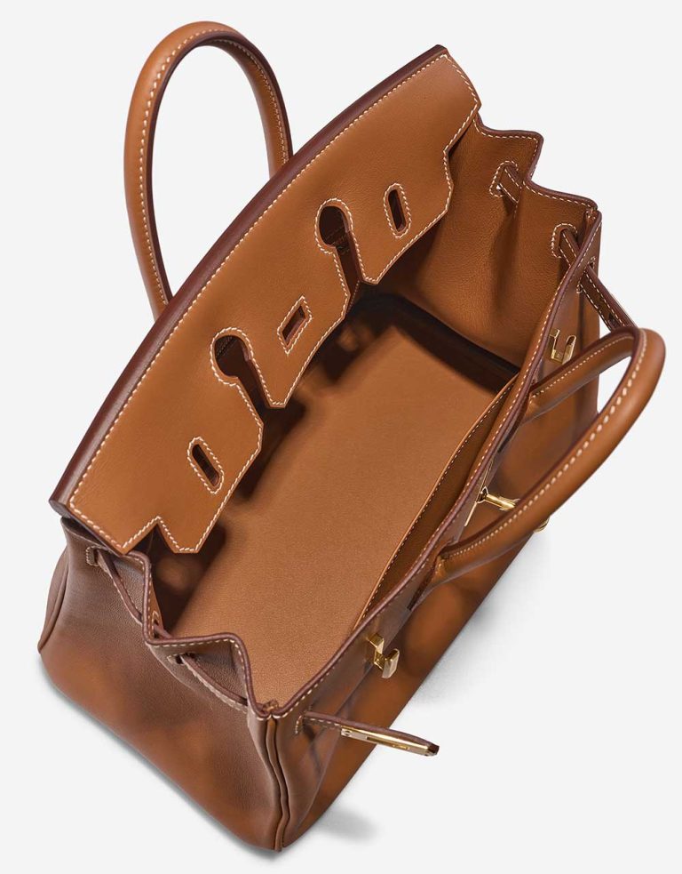 Hermès Birkin 25 Swift Gold Inside | Sell your designer bag
