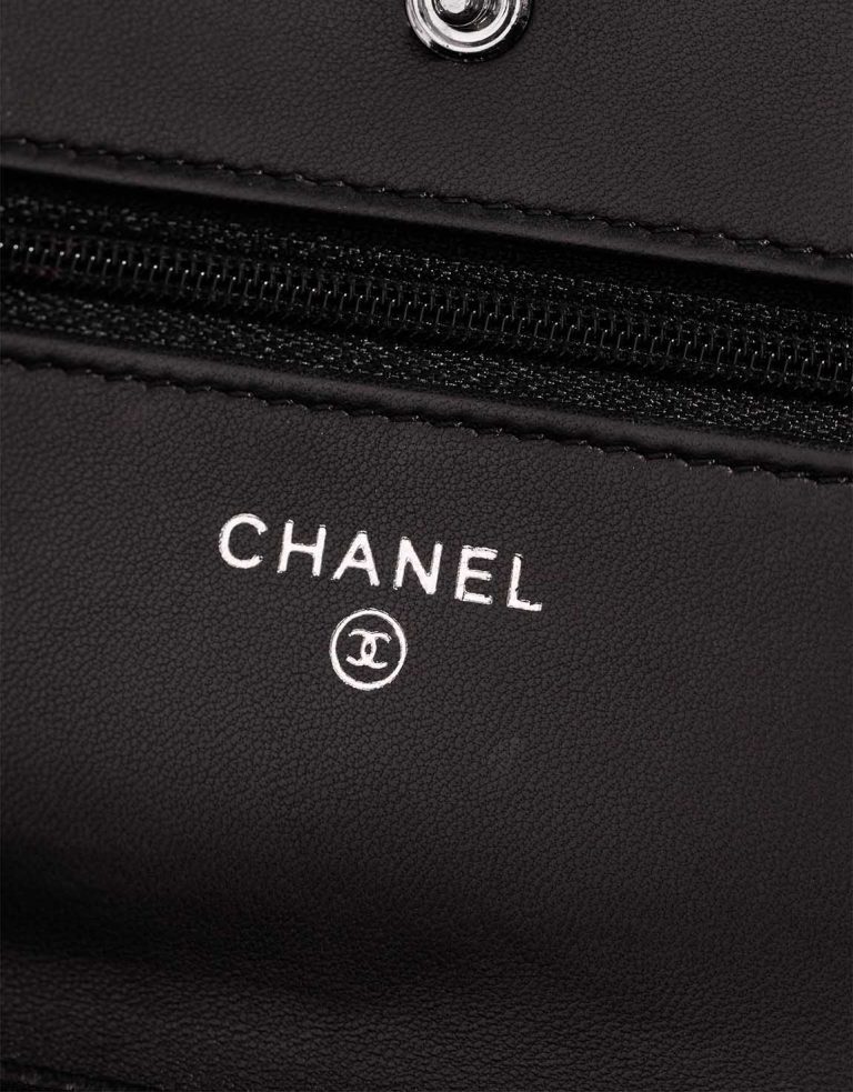 Chanel Wallet On Chain Lamb Black Logo | Sell your designer bag
