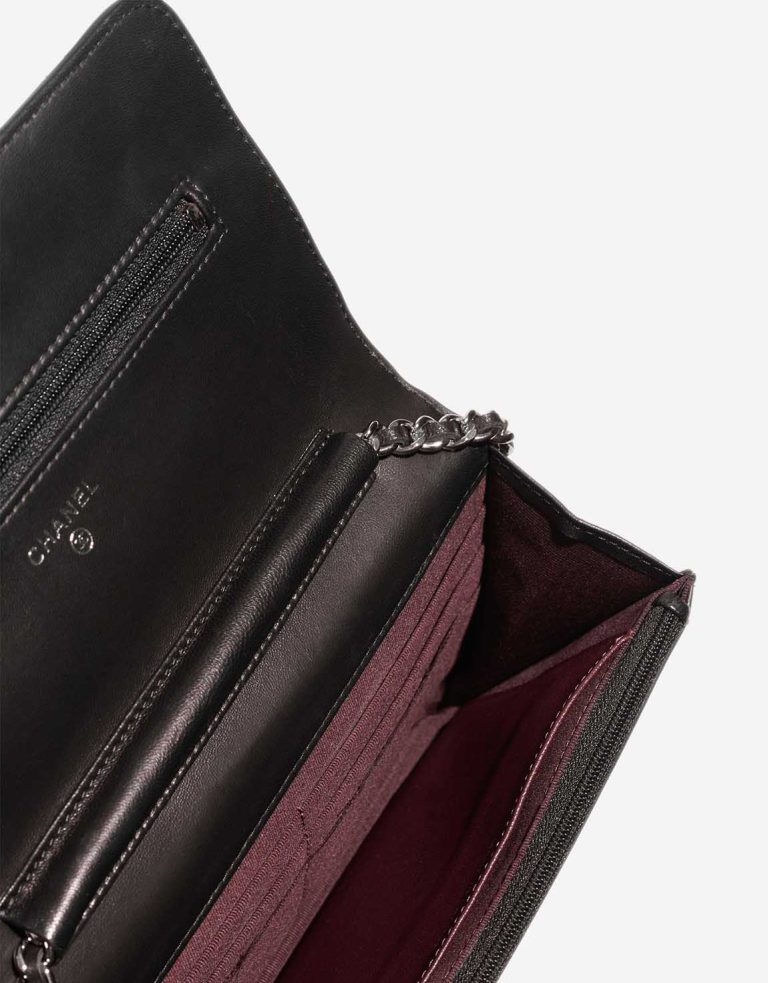 Chanel Wallet On Chain Lamb Black Inside | Sell your designer bag