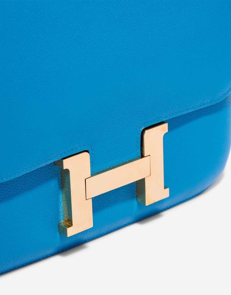 Hermès Constance 24 Evercolor Bleu Zanzibar Closing System | Sell your designer bag