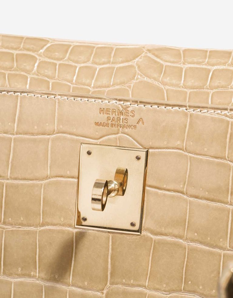 Hermès Kelly 32 Porosus Crocodile Poussière Logo | Sell your designer bag