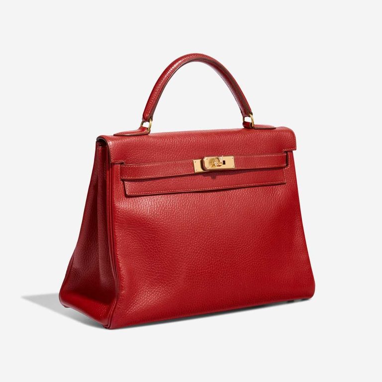 Hermès Kelly 32 Ardennes Rouge Vif | Sell your designer bag