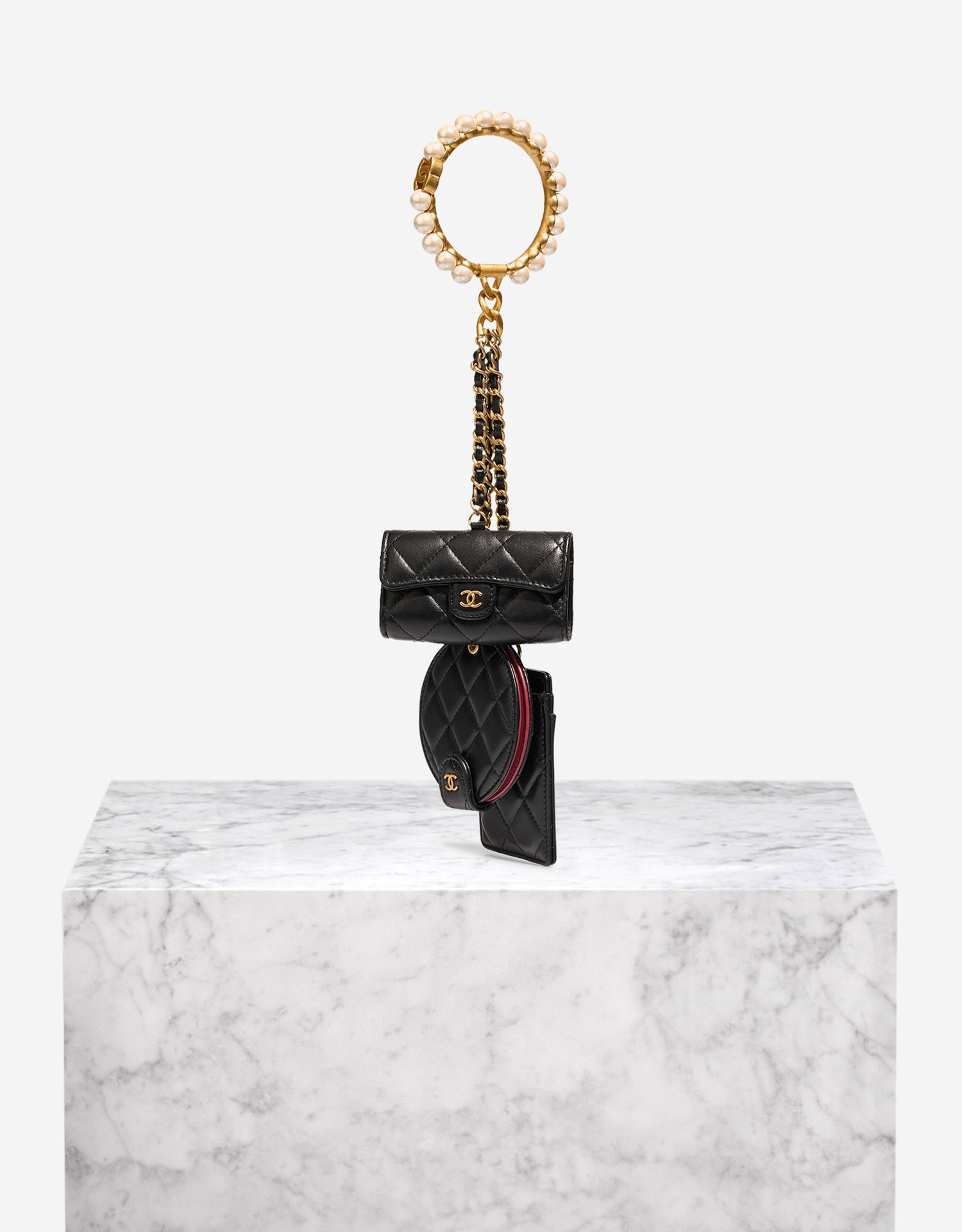 Chanel Timeless 3in1 Bracelet Lamb Black | SACLÀB