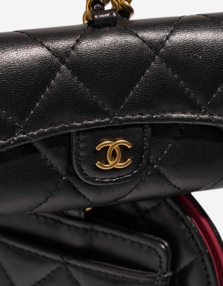 Chanel Lamb Black (3 in 1 ) on Model | Sell your designer bag