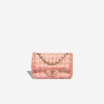 Chanel Timeless Mini Rectangular Tweed Pink Front | Sell your designer bag
