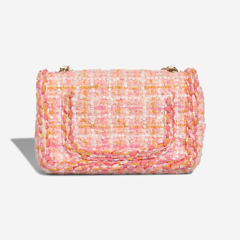 Chanel Timeless Mini Rectangular Tweed Pink | Sell your designer bag