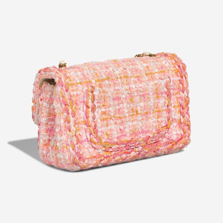 Chanel Timeless Mini Rectangular Tweed Pink | Sell your designer bag