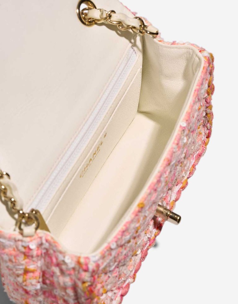 Chanel Timeless Mini Rectangular Tweed Pink Inside | Sell your designer bag