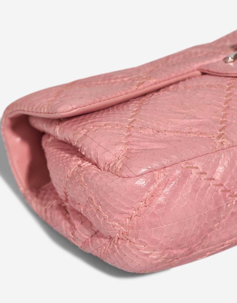 Chanel Timeless Medium Watersnake Pink Signs of wear | Sell your designer bag