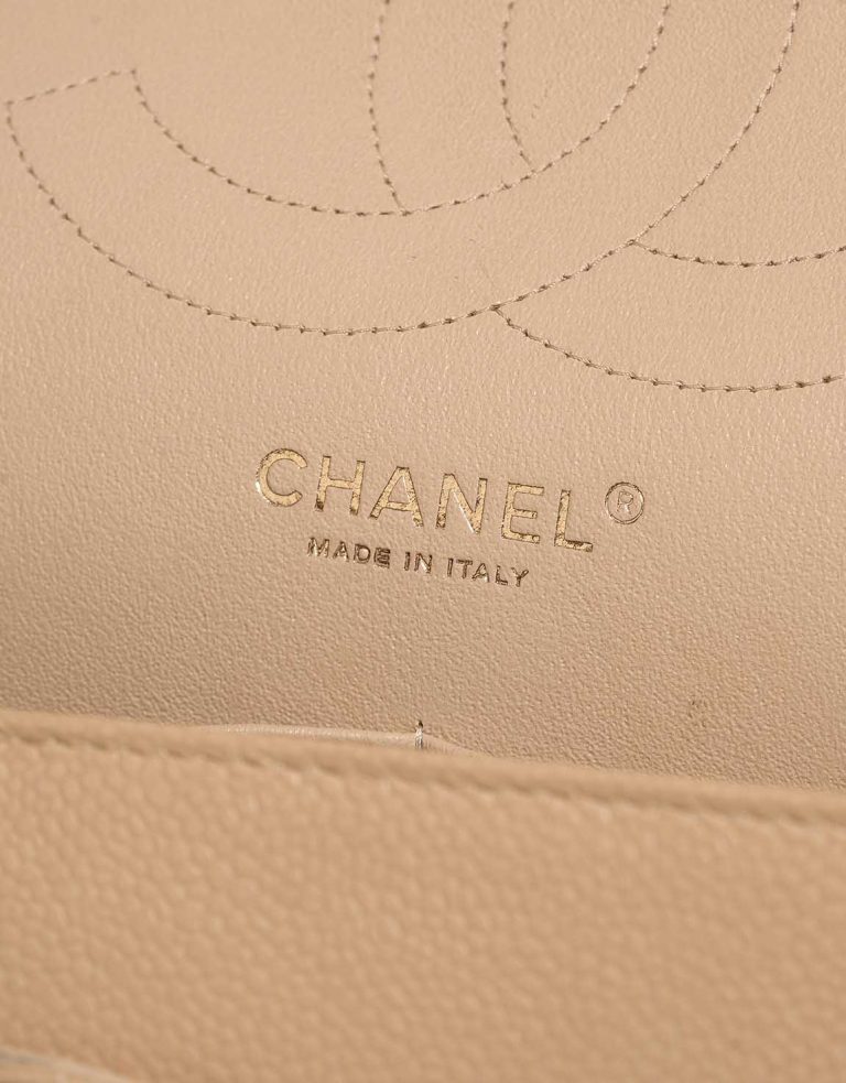 Chanel Timeless Jumbo Caviar Beige Logo | Sell your designer bag
