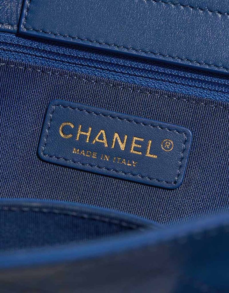 Chanel Shopping Tote Blue Logo | Sell your designer bag