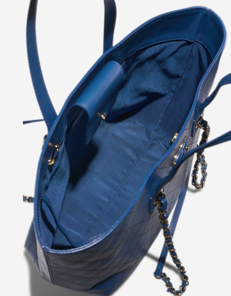 Chanel Shopping Tote Blue Inside | Sell your designer bag