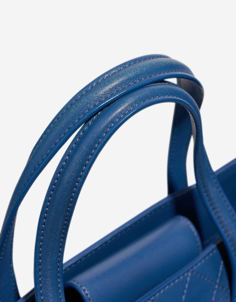 Chanel Shopping Tote Blue Signs of wear | Sell your designer bag
