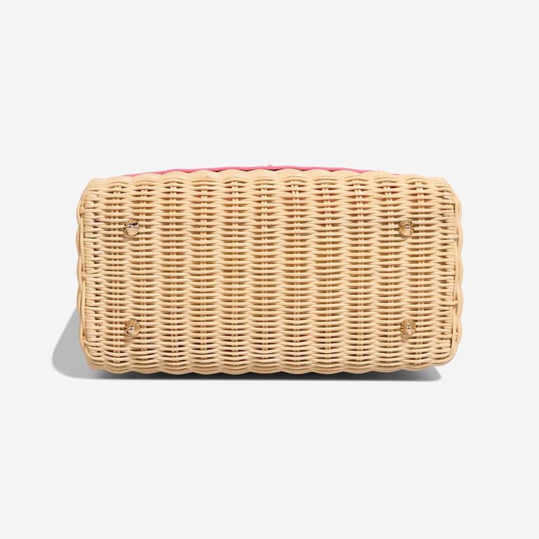 Dior Lady Medium Wicker Pink | Sell your designer bag