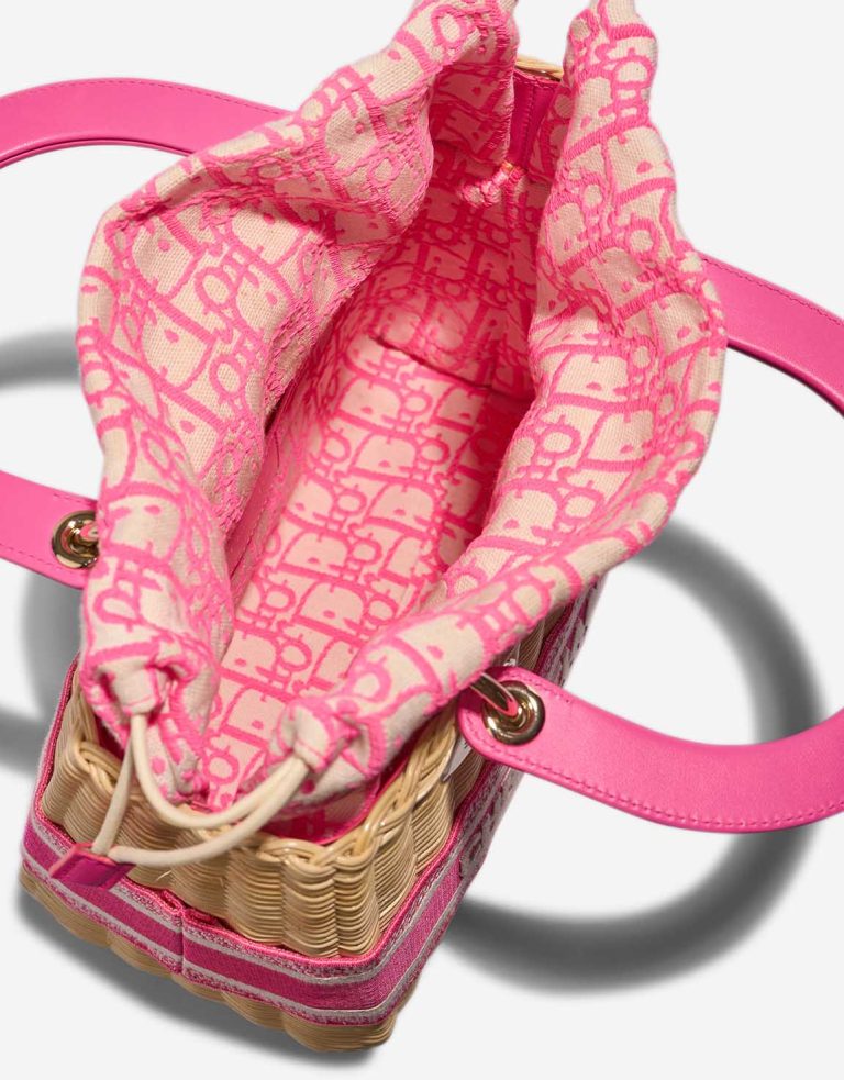 Dior Lady Medium Wicker Pink Inside | Sell your designer bag
