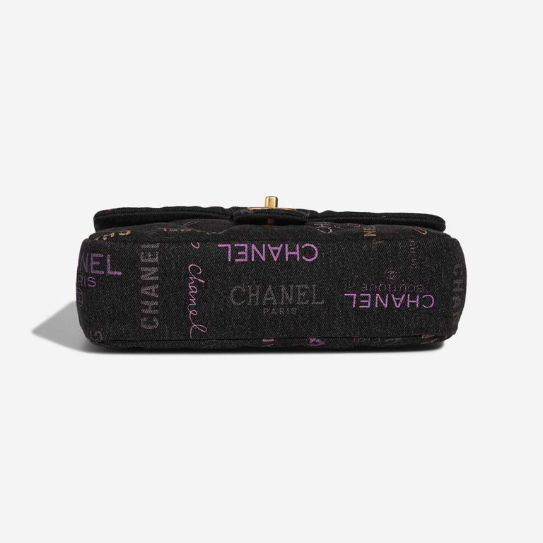 Chanel Timeless 22P Medium Denim Anthracite / Multicolour | Sell your designer bag