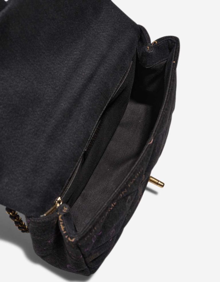 Chanel Timeless 22P Medium Denim Anthracite / Multicolour Inside | Sell your designer bag