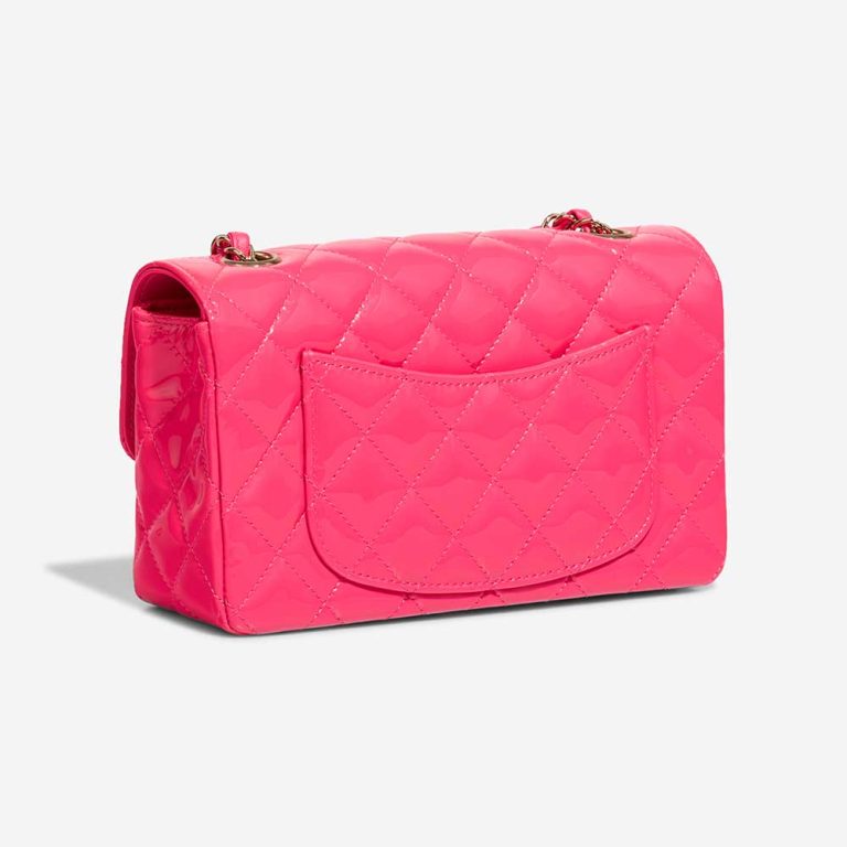 Chanel Timeless Mini Rectangular Patent Neon Pink | Sell your designer bag