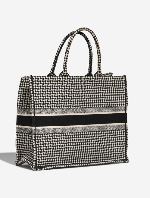 Dior Book Tote Large Canvas Black / White | Sell your designer bag