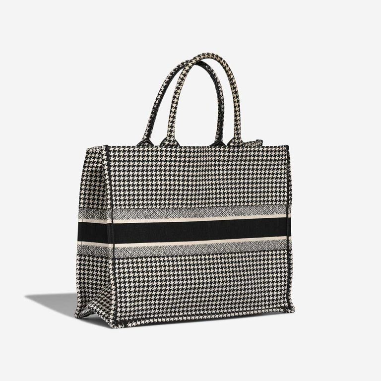 Dior Book Tote Large Canvas Black / White | Sell your designer bag