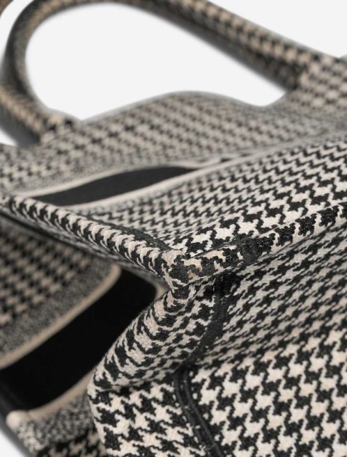 Dior Book Tote Large Canvas Black / White Signs of wear | Sell your designer bag