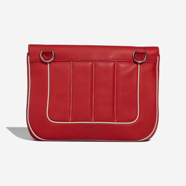 Hermès Berline 28 Swift Rouge de Coeur / Craie  | Sell your designer bag