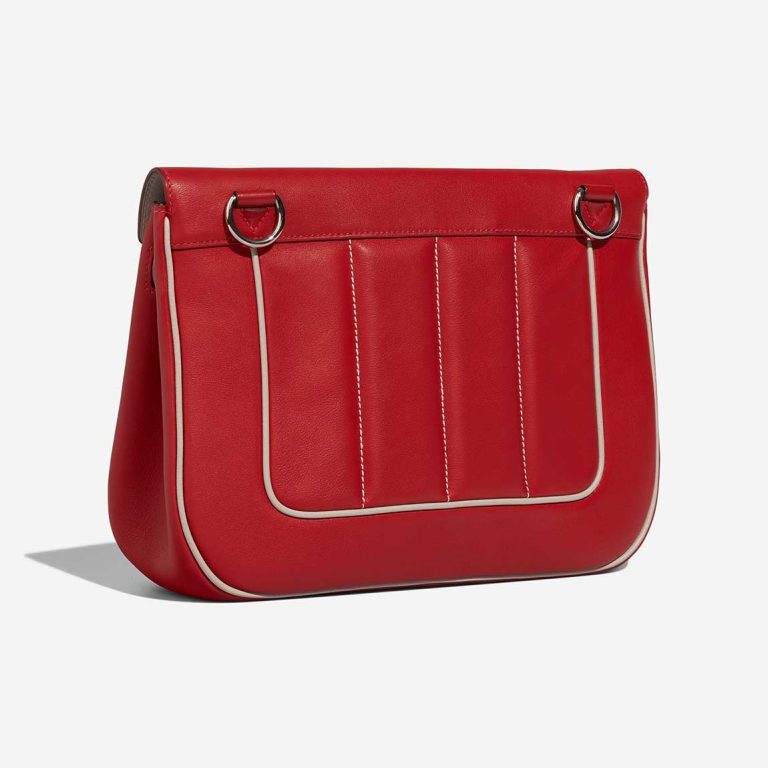 Hermès Berline 28 Swift Rouge de Coeur / Craie  | Sell your designer bag