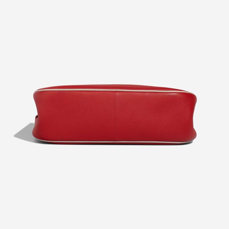 Hermès Berline 28 Swift Rouge de Coeur / Craie  | Sell your designer bag