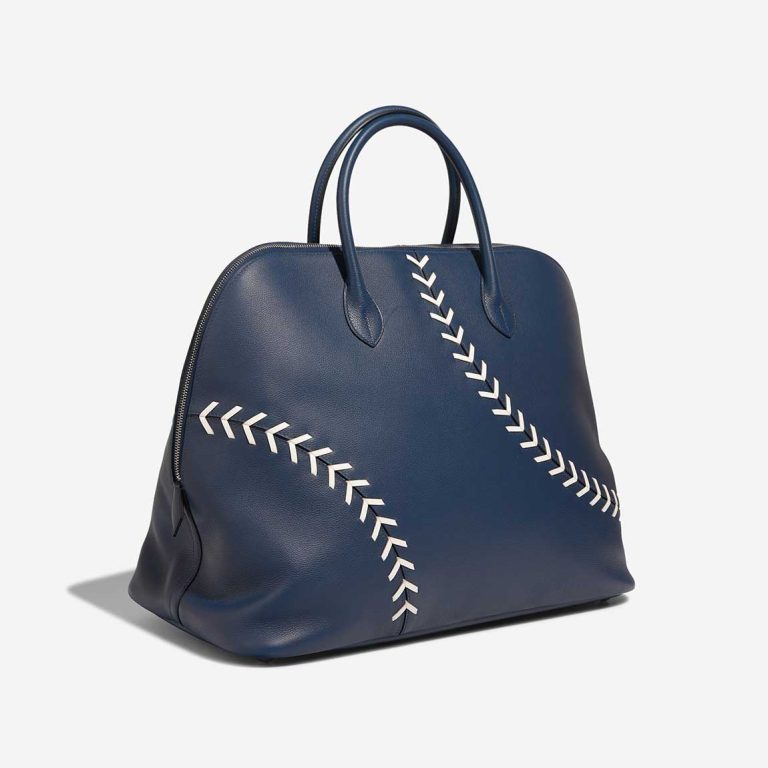 Hermès Bolide Baseball 45 Evercolor Bleu de Malte / Craie | Sell your designer bag