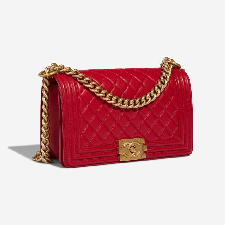 Chanel Boy Medium Calf Red | Sell your designer bag