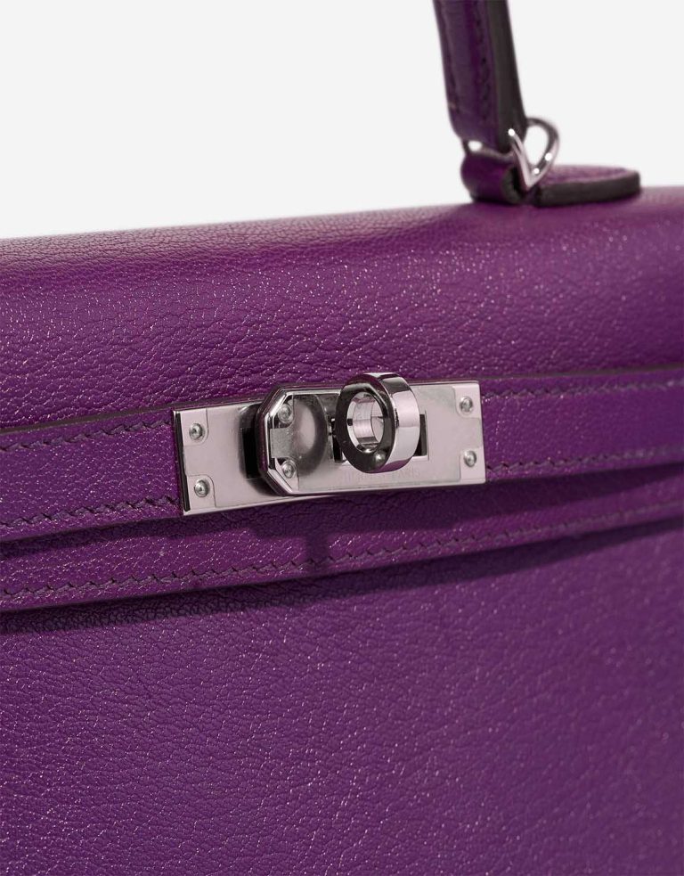 Hermès Kelly Mini Chèvre Anemone Closing System | Sell your designer bag