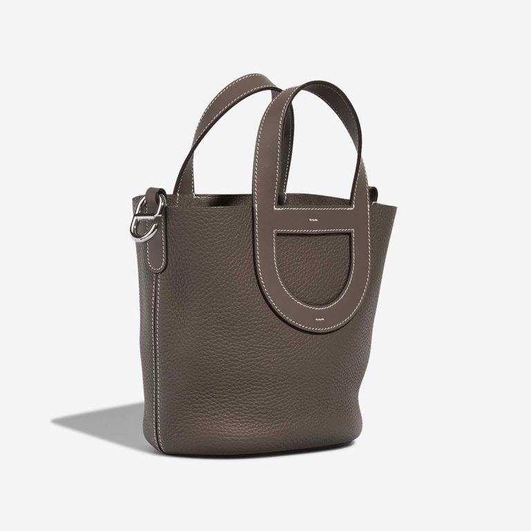 Hermès In-The-Loop 18 Taurillon Clémence / Swift Étoupe | Sell your designer bag