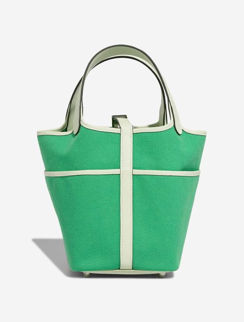 Hermès Picotin Cargo 18 Toile Goeland / Swift Vert Comics / Vert Fizz | Sell your designer bag