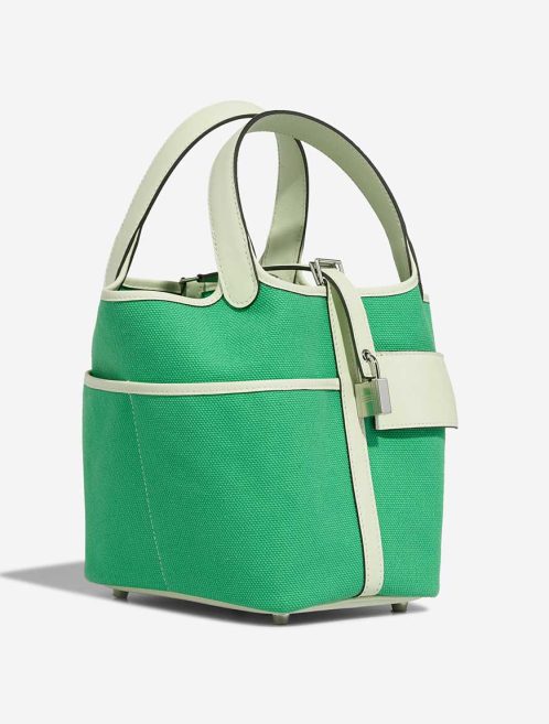 Hermès Picotin Cargo 18 Toile Goeland / Swift Vert Comics / Vert Fizz | Sell your designer bag