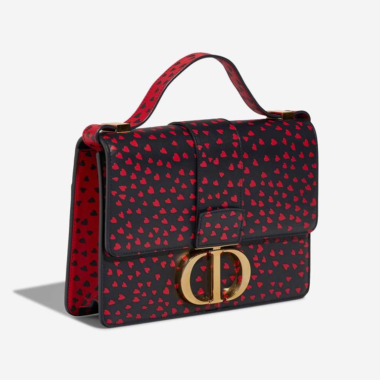 Dior 30 Montaigne Calf Dark Blue / Red | Sell your designer bag
