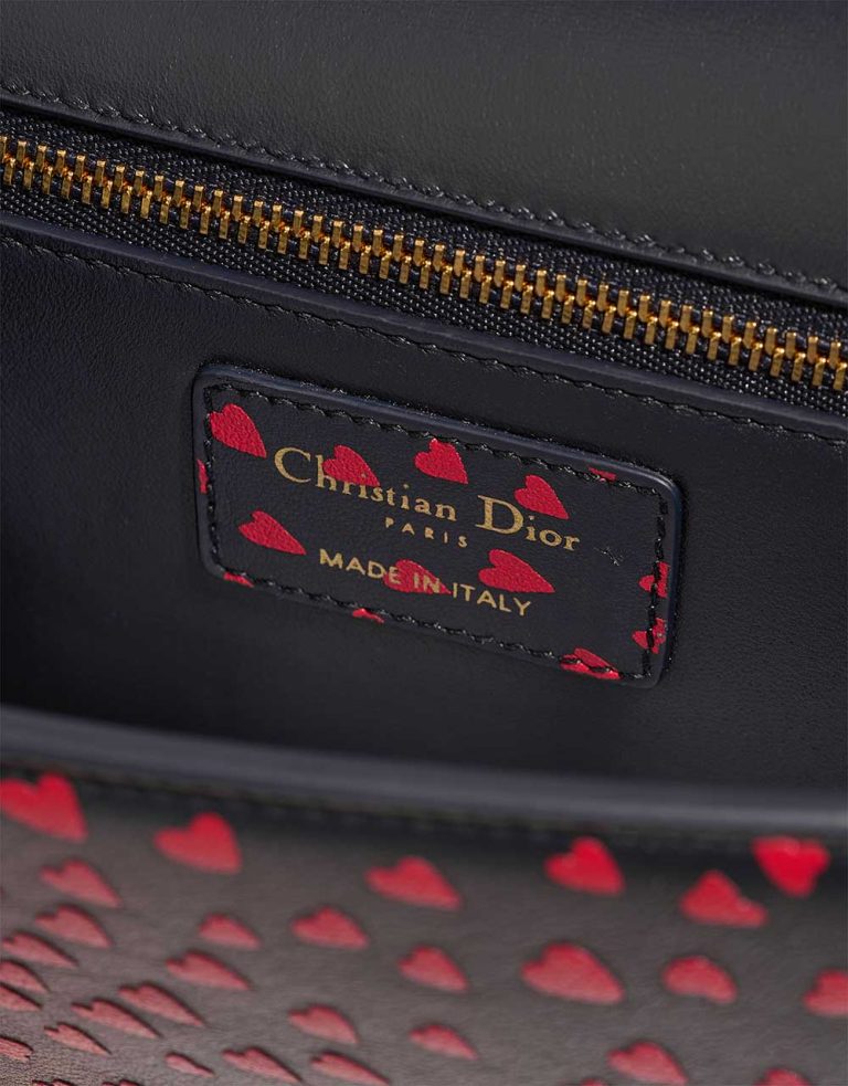 Dior 30 Montaigne Calf Dark Blue / Red Logo | Sell your designer bag