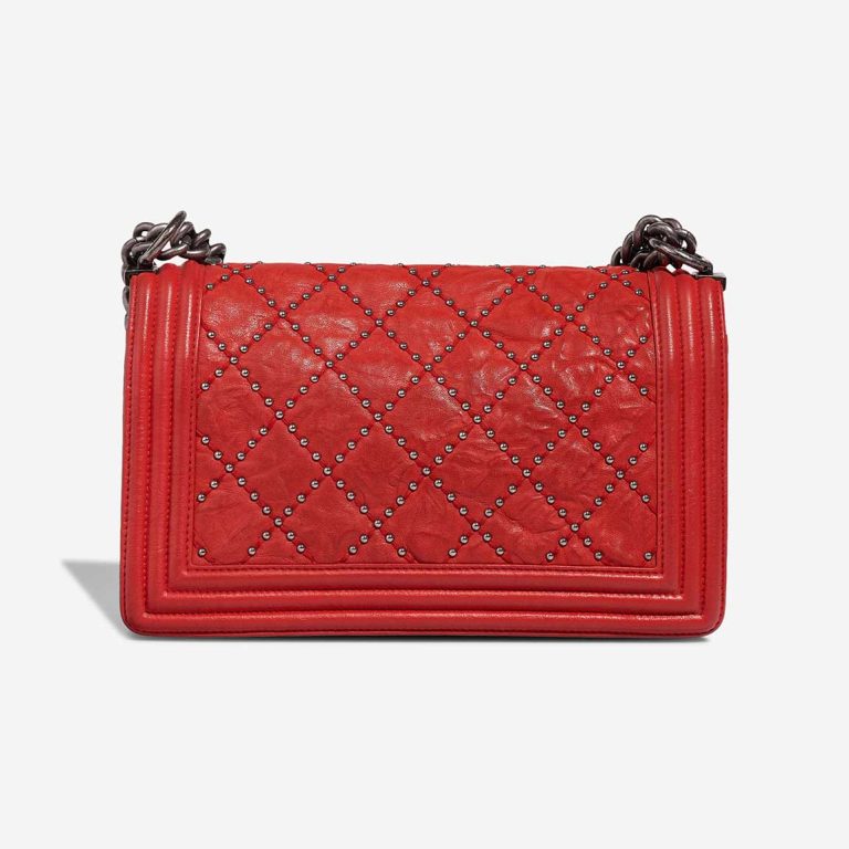 Chanel Boy Old Medium Calf Red | Sell your designer bag