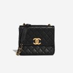 Chanel Timeless Medium Lamb Black Front | Sell your designer bag