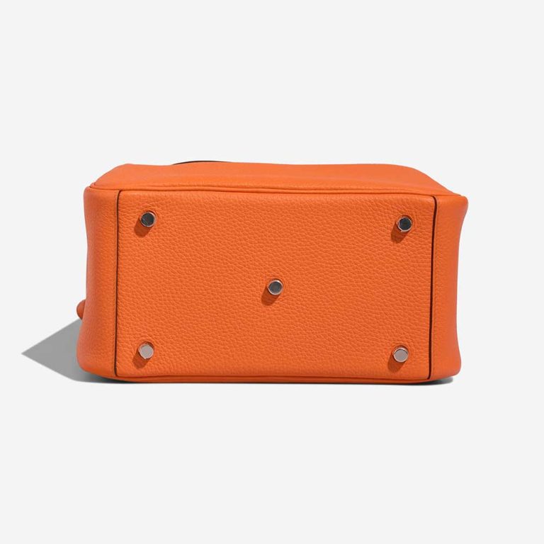 Hermès Lindy 26 Taurillon Clémence Orange Minium | Sell your designer bag