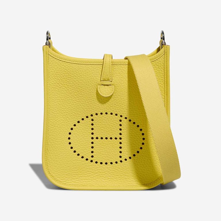 Hermès Evelyne 16 Amazone / Taurillon Clémence Lime Front | Sell your designer bag
