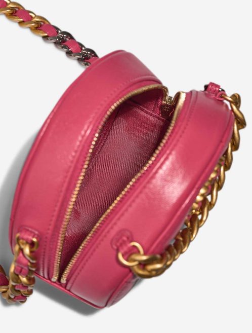 Chanel 19 Round Clutch Lamb Pink Inside | Sell your designer bag