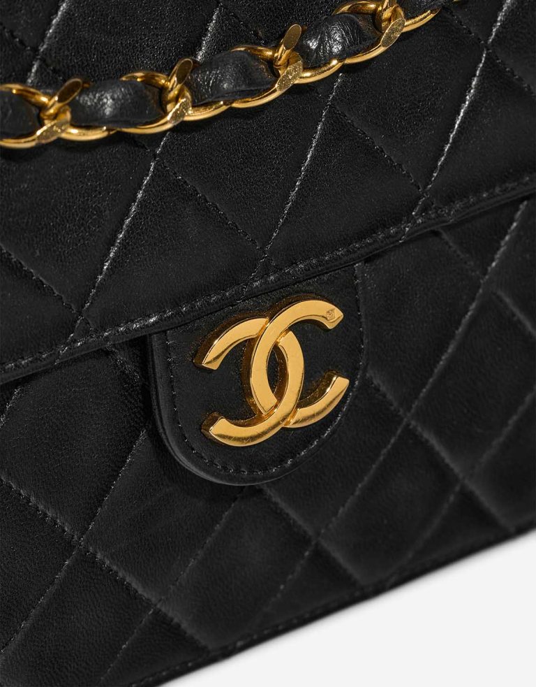 Chanel Timeless Medium Lamb Black Closing System | Sell your designer bag