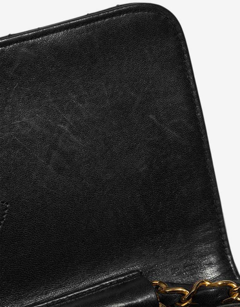Chanel Timeless Medium Lamb Black Signs of wear | Sell your designer bag