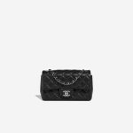 Chanel Timeless Mini Rectangular Lamb Black Front | Sell your designer bag